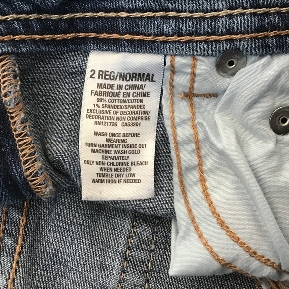 Aeropostale regular bootcut jeans size 2 - Picture 5 of 6